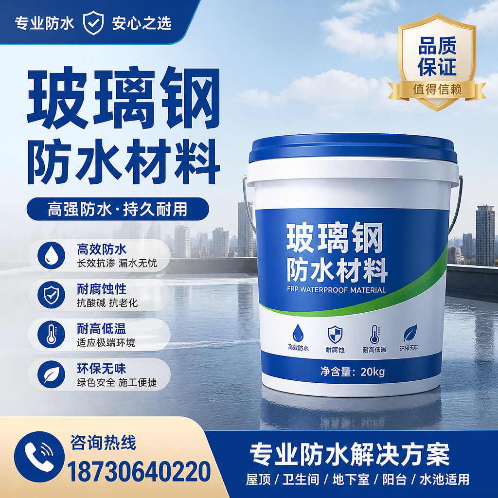 了解玻璃钢防水材料的市场趋势，屯昌 企业不可不知